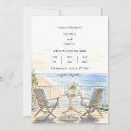 Beachside Resort Balkon Ocean Uitzicht Beach Bruil Kaart