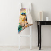 "Beachside Turtle Buddies" Sherpa Deken (In situ)