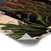 Beachside Wanderer: Wasbeer op de Post Poster (Hoek)