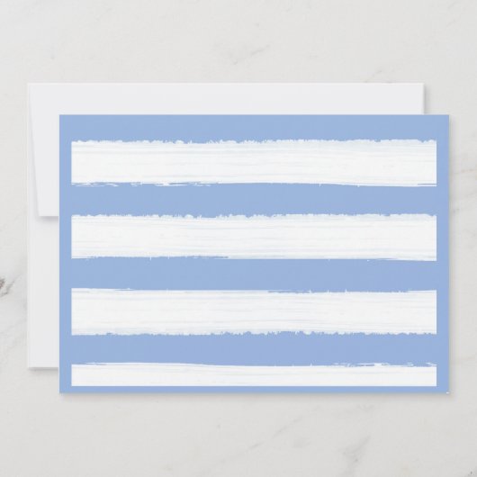 Beachstoel Pensioen Uitnodiging (Achterkant)