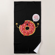 Beachtowel Skater boys koel Donut Mess met me mee