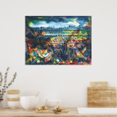 Beachvogels 3 poster (Keuken)