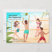 Beachvolleybal Kaart (Voorkant)