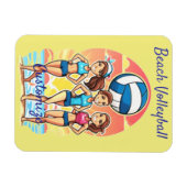 Beachvolleybal Meisjes Thunder_Cove Magneet (Horizontaal)