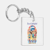 Beachvolleybal Meisjes Thunder_Cove Sleutelhanger (Voorkant Links)