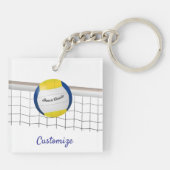 Beachvolleybal Meisjes Thunder_Cove Sleutelhanger (Achterkant)