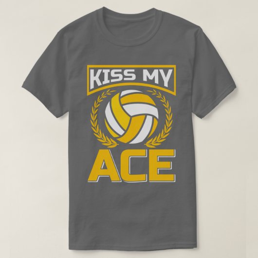 Beachvolleybal outfit voor speler Coach fans T-shirt (Design voorkant)