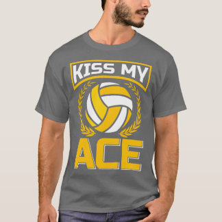 Beachvolleybal outfit voor speler Coach fans T-shirt