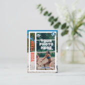 Beachvolleybal Trading Kaart Souvenir Contactkaartje (Staand voorkant)