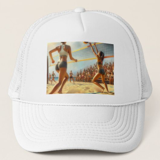 Beachvolleybal, Trucker Pet (Voorkant)