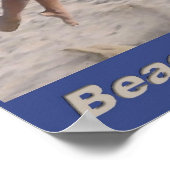 BeachVolleyball PowerServe Poster (Hoek)