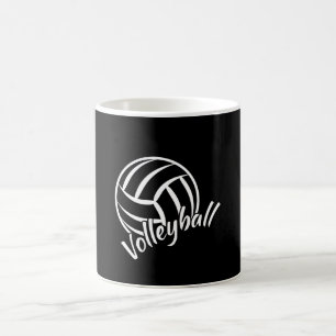 Beachvolleybalspeler Volleybalteam cadeau idee Koffiemok