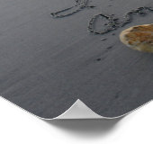 Beachwrite Song of Solomon 6:3 Horizontal Poster (Hoek)