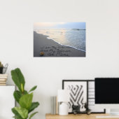 Beachwrite Song of Solomon 6:3 Horizontal Poster (Thuiskantoor)