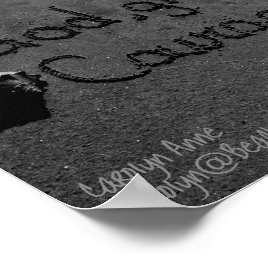 Beachwrite's Serenity Prayer Poster (Hoek)