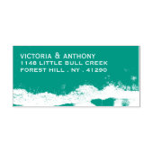 Beachy Abstract Zelfinktende Stempel (Design)