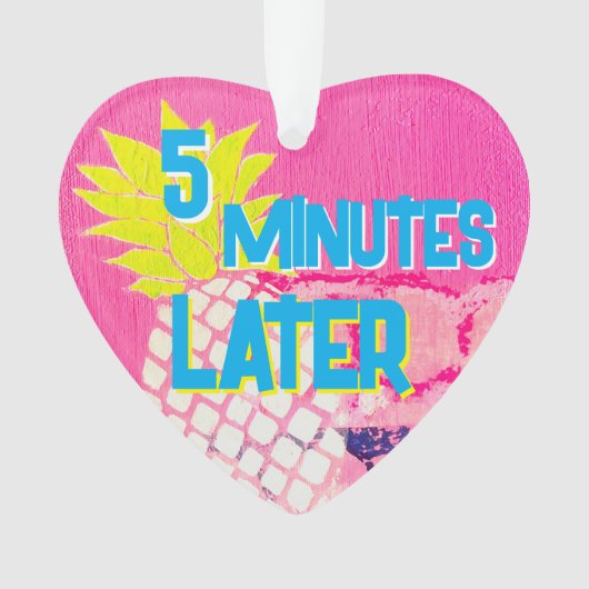 Beachy Acrylic Ornament (voorkant)