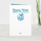 Beachy Birthday Poem Kaart (Achterkant)