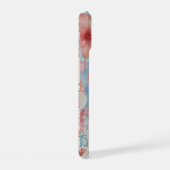 Beachy Blue Coquette Kustcollage Preppy Schattig iPhone 15 Case (Rechterkant)