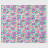 Beachy Boho Print Cadeaupapier (Vlak)