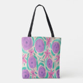 Beachy Boho Print Canvas tas (Achterkant)
