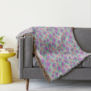 Beachy Boho Print Deken
