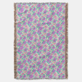Beachy Boho Print Deken (Voorkant Verticaal)