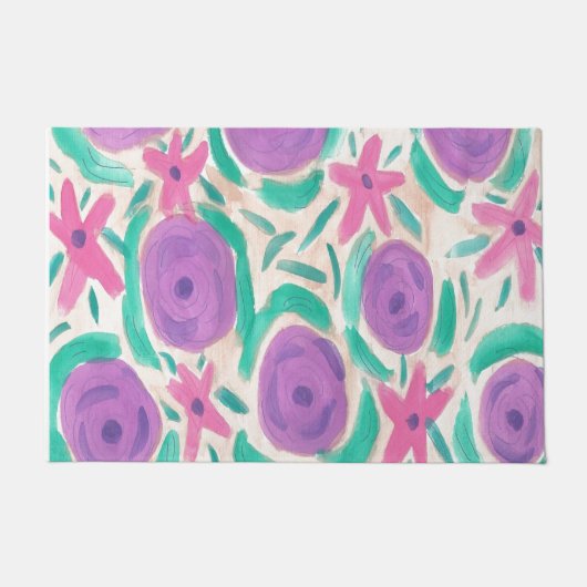 Beachy Boho Print Deurmat (Voorkant)