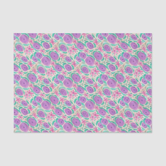 Beachy Boho Print Tissuepapier (Voorkant)