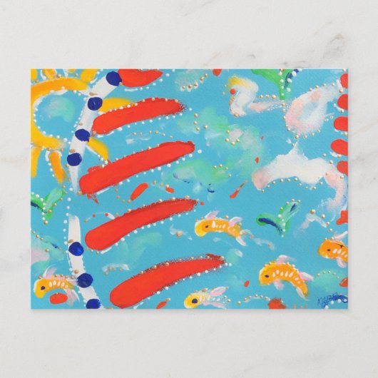 Beachy Briefkaart (Voorkant)