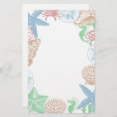 Beachy Briefpapier (Voorkant / Achterkant)