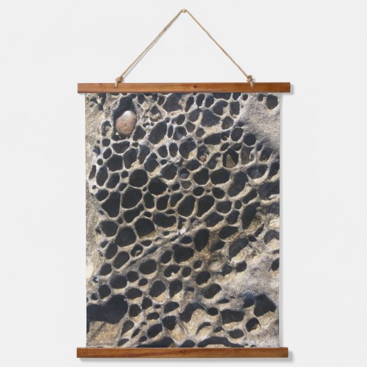 Beachy Bubbly Rocks Hangend Wandkleed (Voorkant)