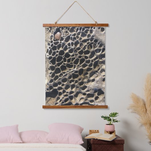 Beachy Bubbly Rocks Hangend Wandkleed (Slaapkamer)