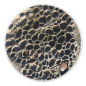 Beachy Bubbly Rocks Keramische Knop (Voorkant)