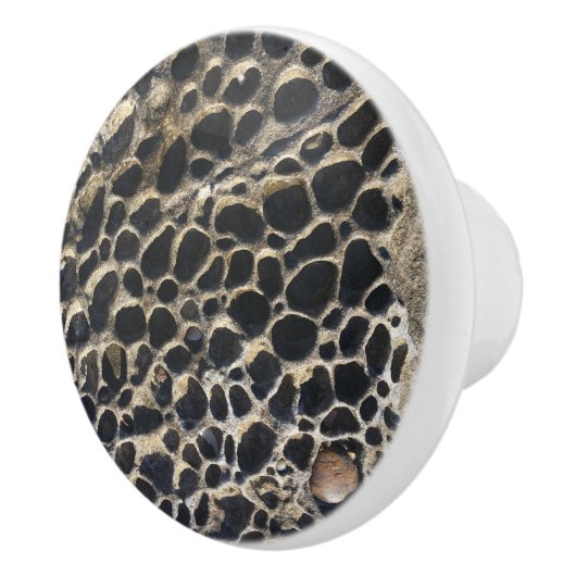 Beachy Bubbly Rocks Keramische Knop (Rechts)
