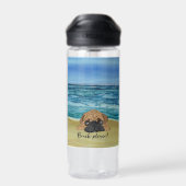 Beachy Bulldog Puppy Waterfles (Achterkant)