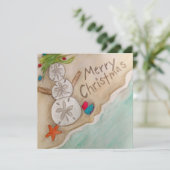 Beachy Christmas Kaart (Staand voorkant)