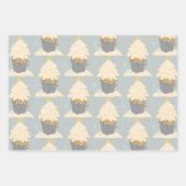 Beachy Christmas Sand Pail Inpakpapier Vel (Voorkant)