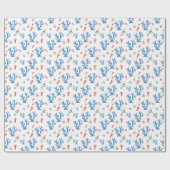 Beachy Christmas Wrapping Paper Cadeaupapier (Vlak)