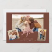 Beachy Collage Foto Feestdagenkaart (Voorkant)