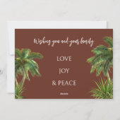 Beachy Collage Foto II Feestdagenkaart (Achterkant)