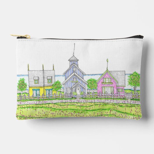 Beachy Cottages Kleine Accessoiretas Etui (Voorkant)