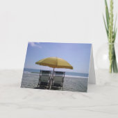 BEACHY DENKEN VAN U GROETJES KAART (Voorkant)