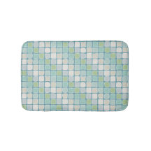 Beachy geometrische Tegels, Zee glas, blauw, zand