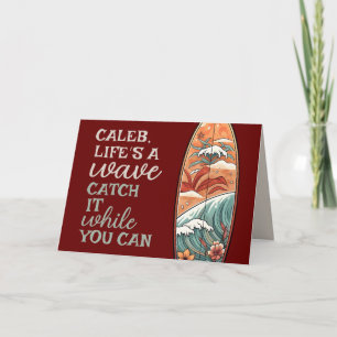 Beachy Hawaiian Surf Afstuderen Kaart