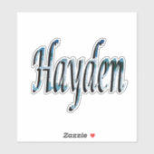 Beachy Hayden Naam, Sticker (Vel)