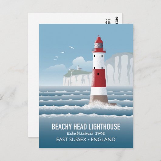 Beachy Head Lighthouse Briefkaart (Voorkant / Achterkant)