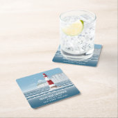 Beachy Head Lighthouse Kartonnen Onderzetters (Insitu)