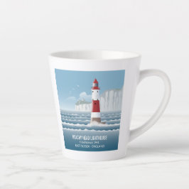 Beachy Head Lighthouse Latte Mok