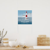 Beachy Head Lighthouse Poster (Keuken)